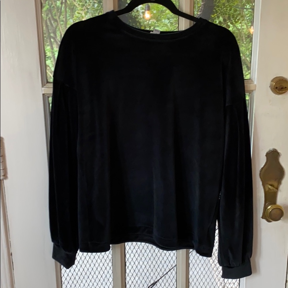 Velvet top